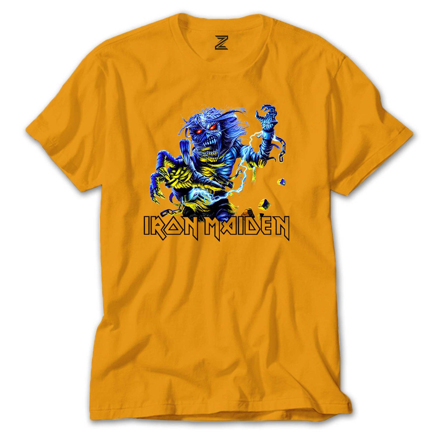 Iron Maiden Sleeve Renkli Tişört