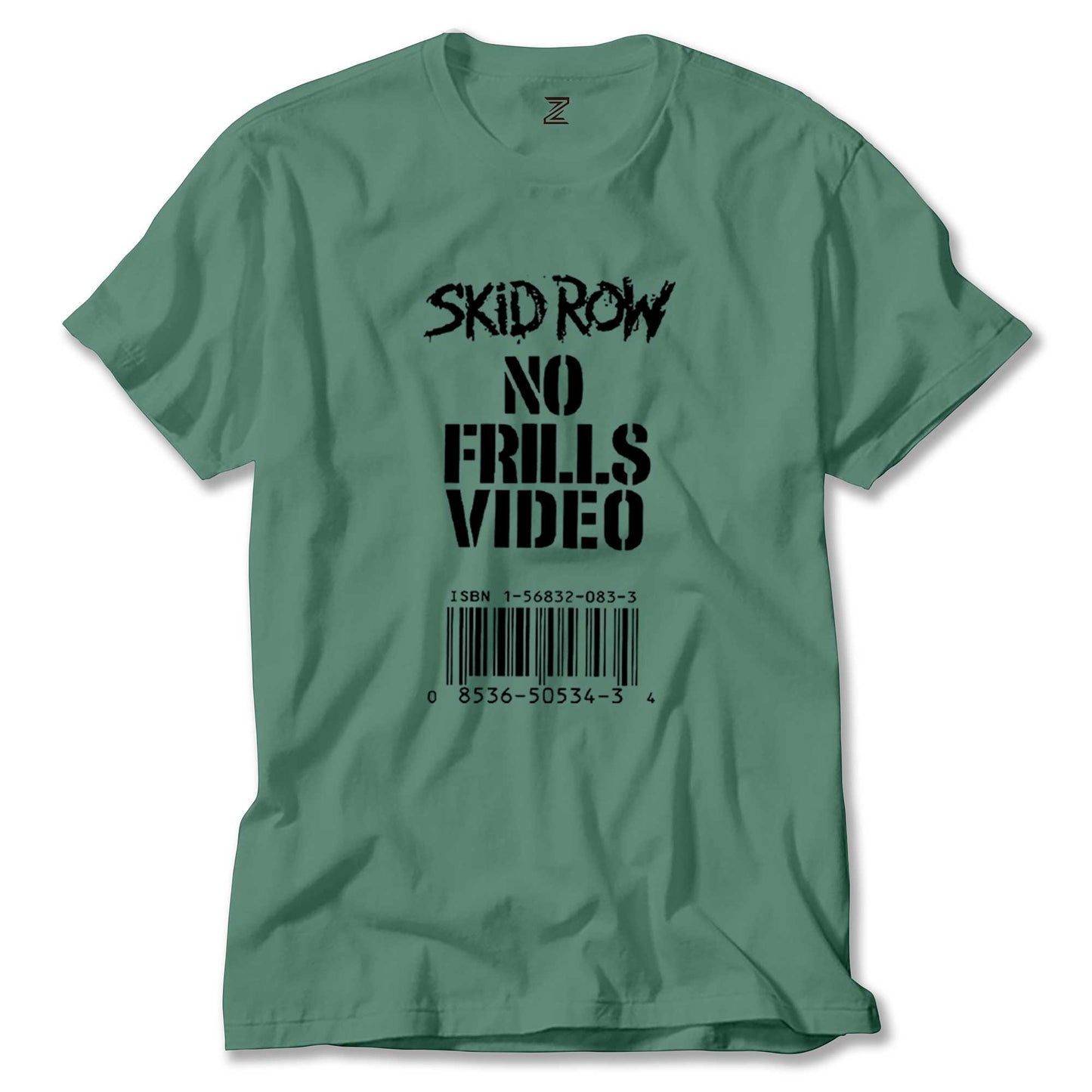 Skid Row No Frills Video Renkli Tişört