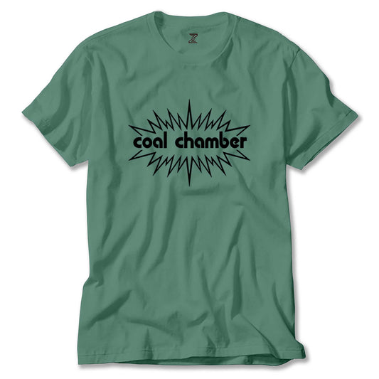 Coal Chamber Logo Renkli Tişört