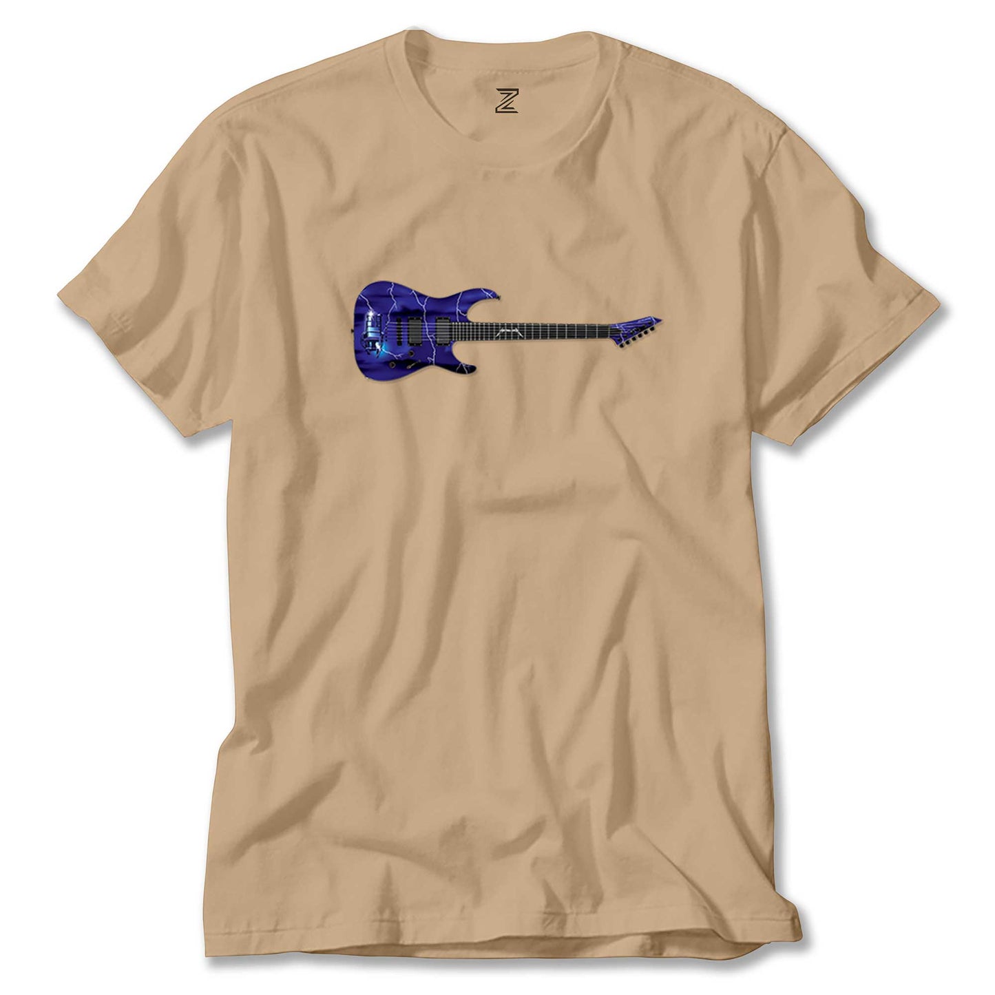 Metallica Ride The Lightning Guitar Renkli Tişört