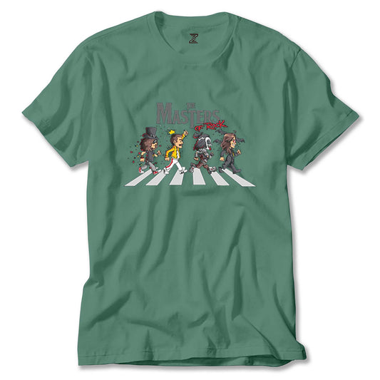 The Master Of Rock Renkli Tişört