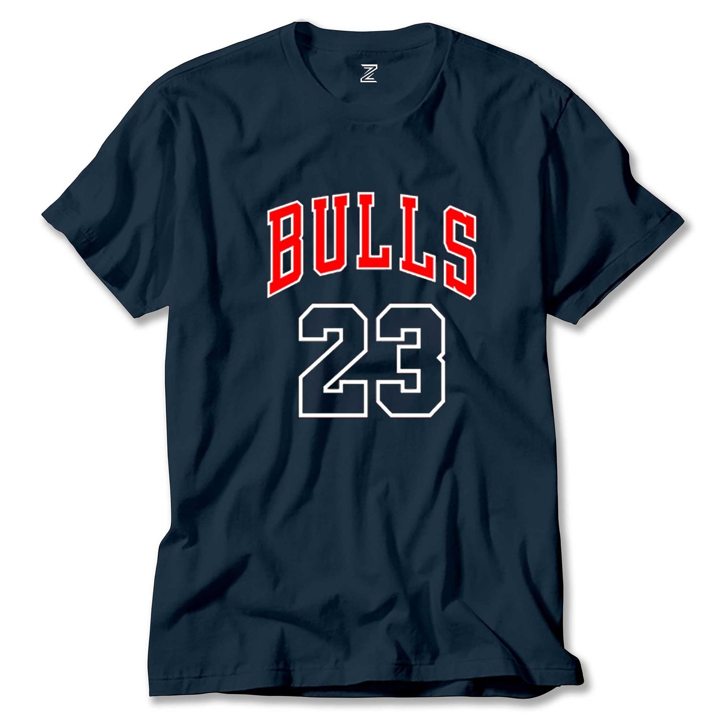 İndirimli Chicago Bulls 23 Lacivert Tişört
