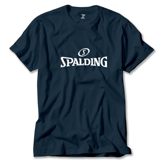 White Spalding Renkli Tişört