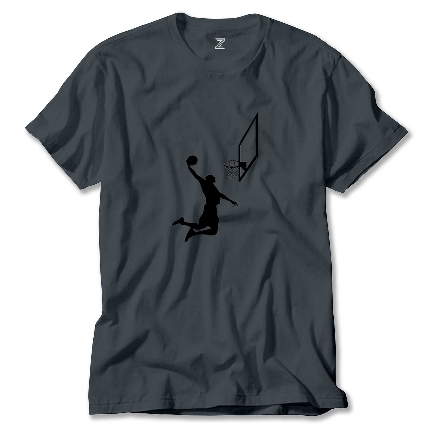 Basketball Smack Silhouette Renkli Tişört