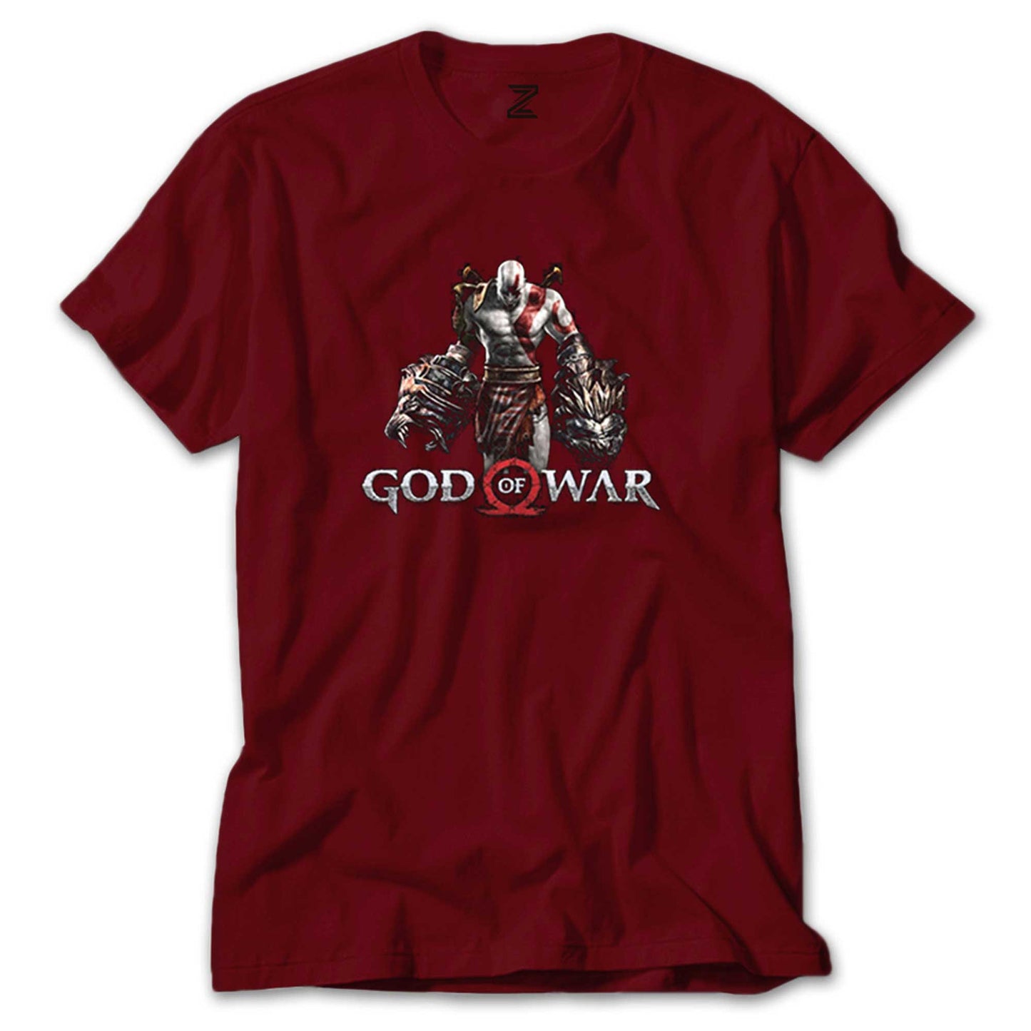 God Of War Kratos Lion Renkli Tişört