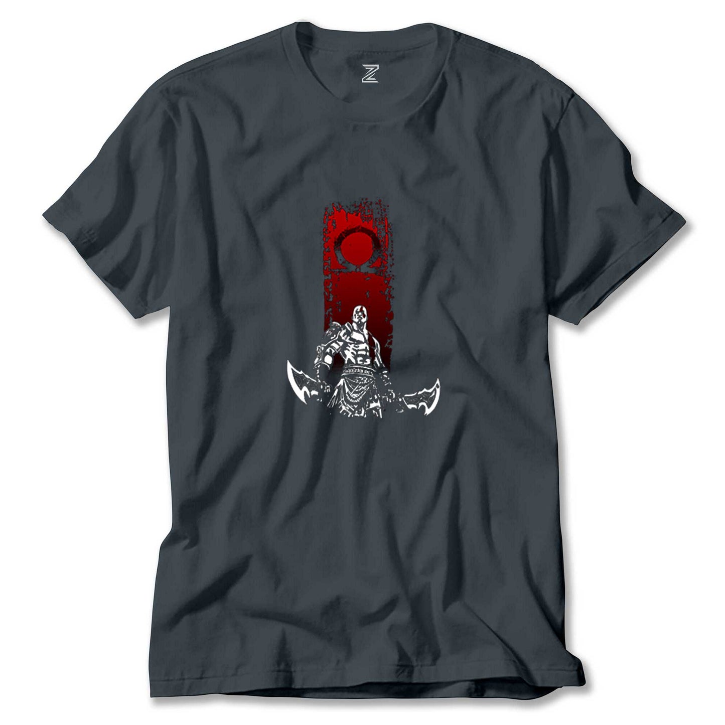 God Of War Kratos Logo Renkli Tişört