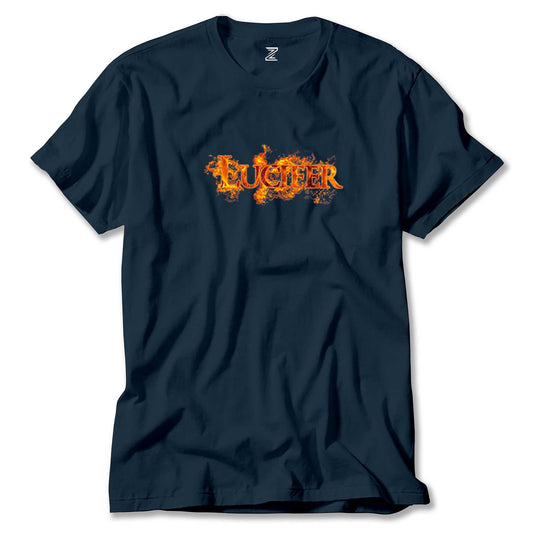 Lucifer Fire Renkli Tişört