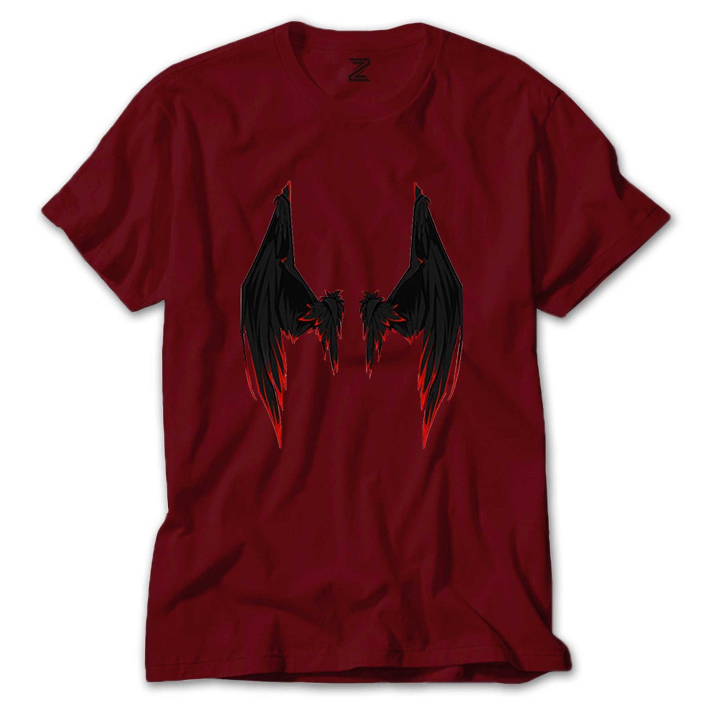 Lucifer Black Wing Renkli Tişört