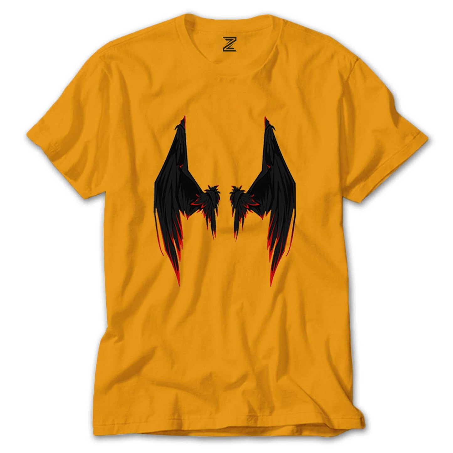 Lucifer Black Wing Renkli Tişört