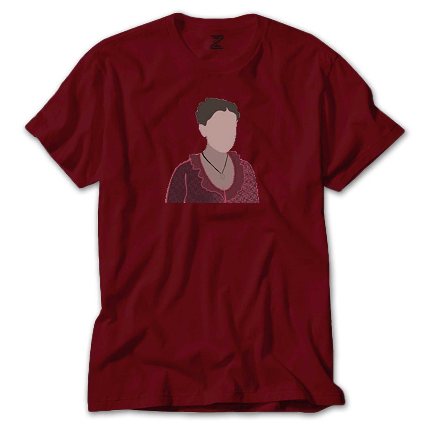 Enola Holmes Silhouette Renkli Tişört