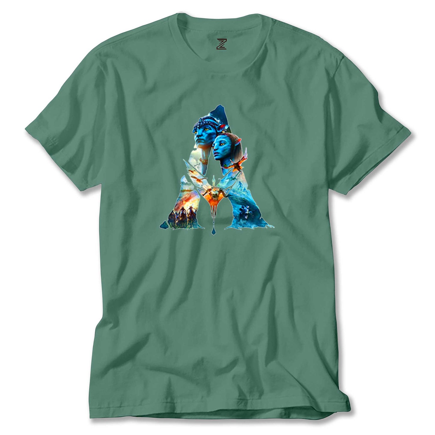 Avatar The Way Of Water Siluet Renkli Tişört