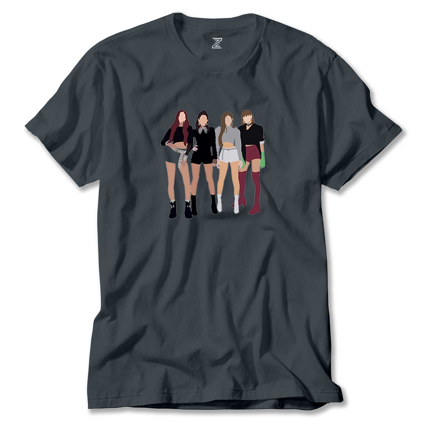 Blackpink Digital Renkli Tişört