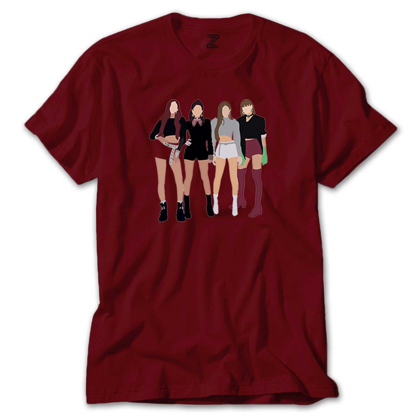 Blackpink Digital Renkli Tişört