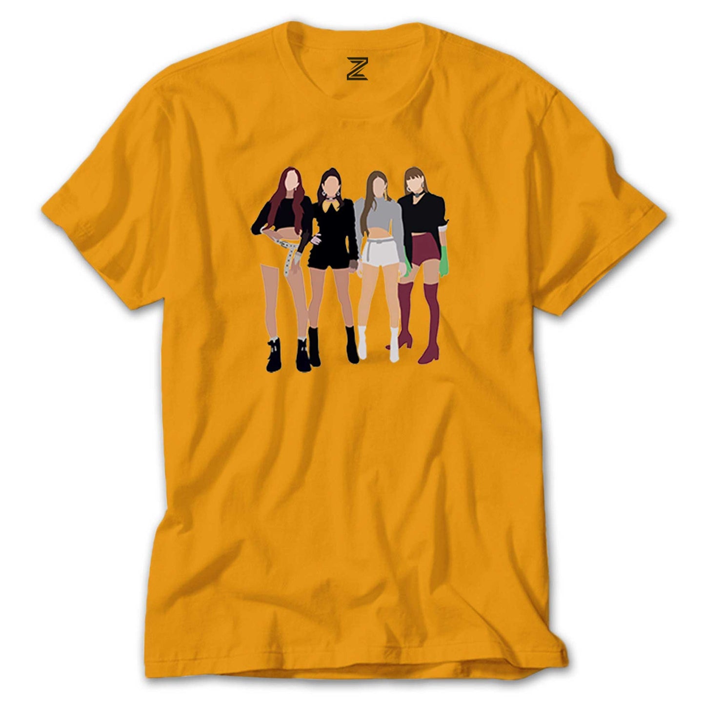 Blackpink Digital Renkli Tişört