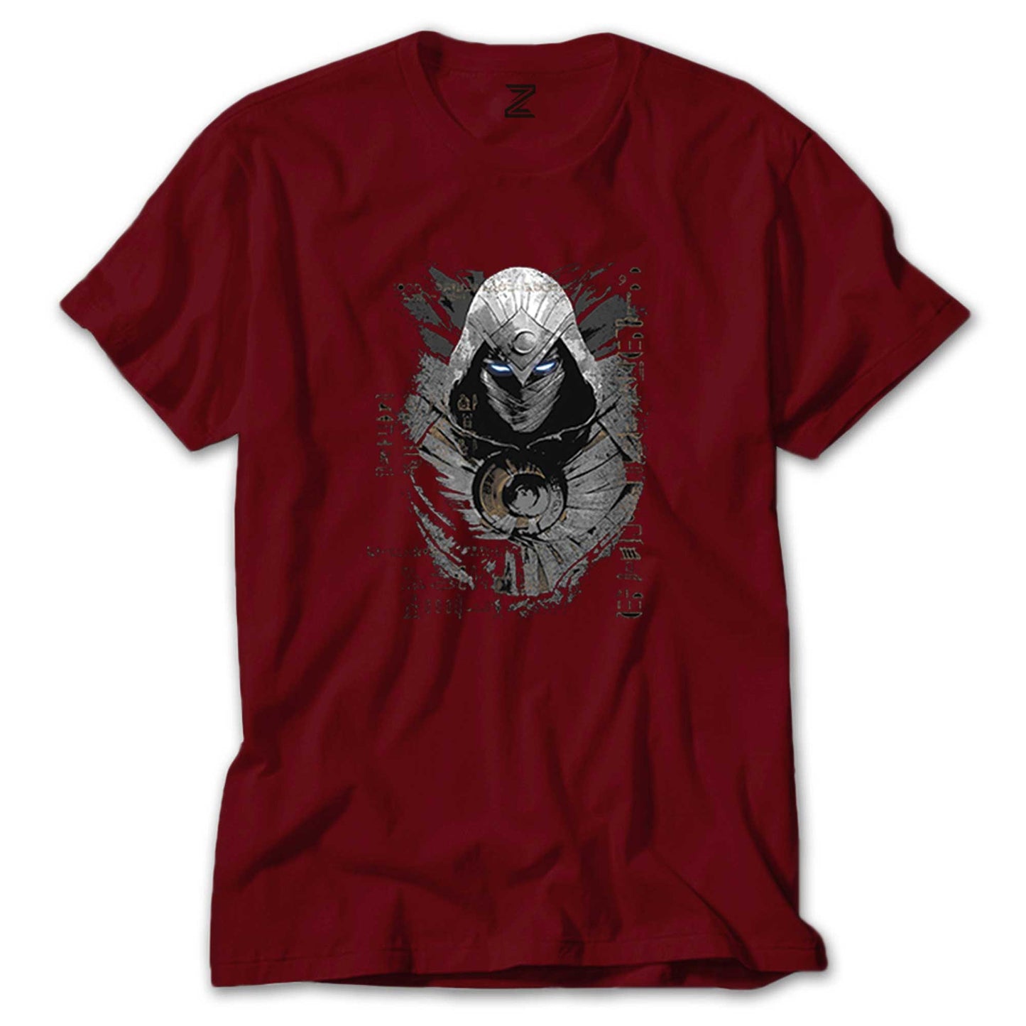 Moon Knight Warrios Face Renkli Tişört