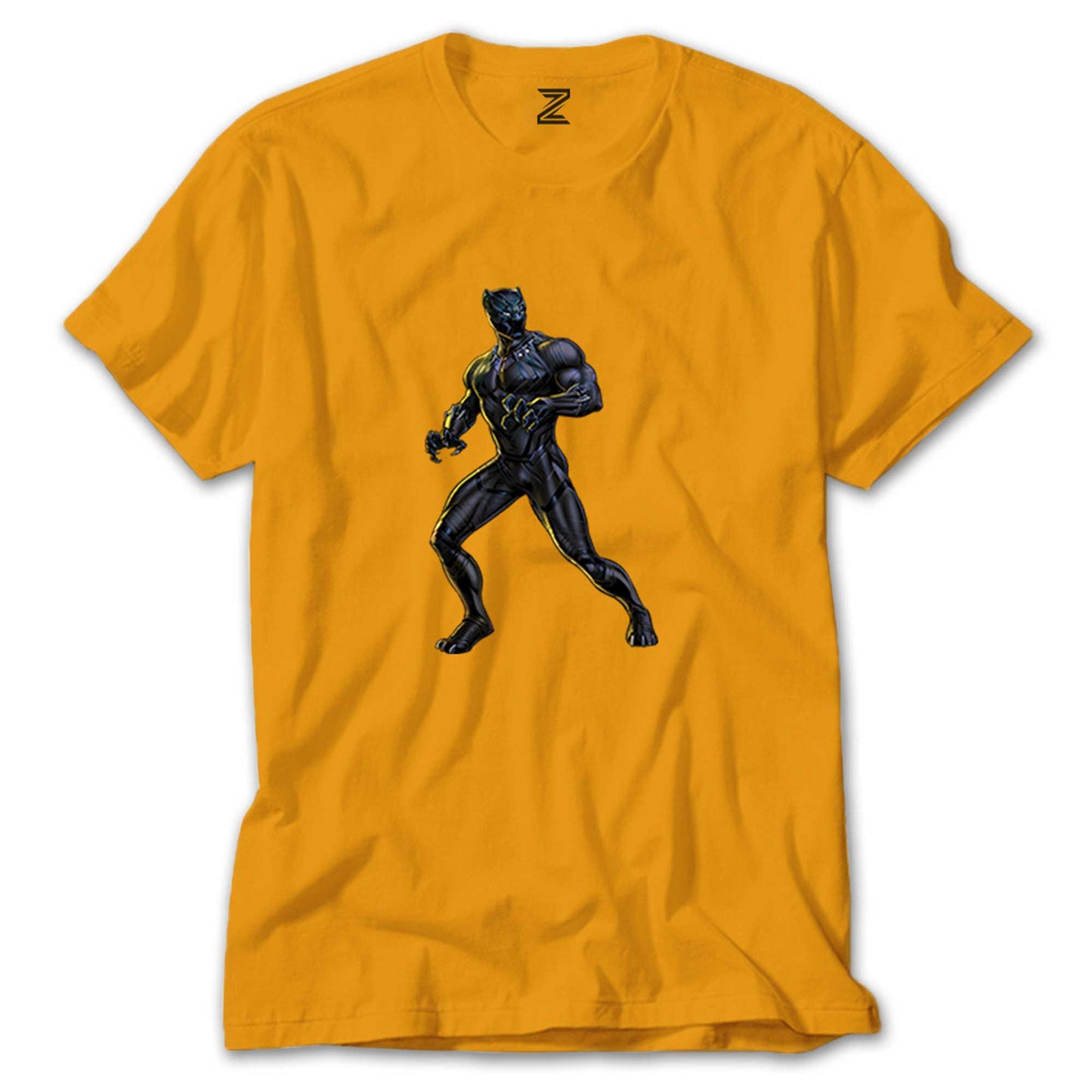 Black Panter Gold Renkli Tişört