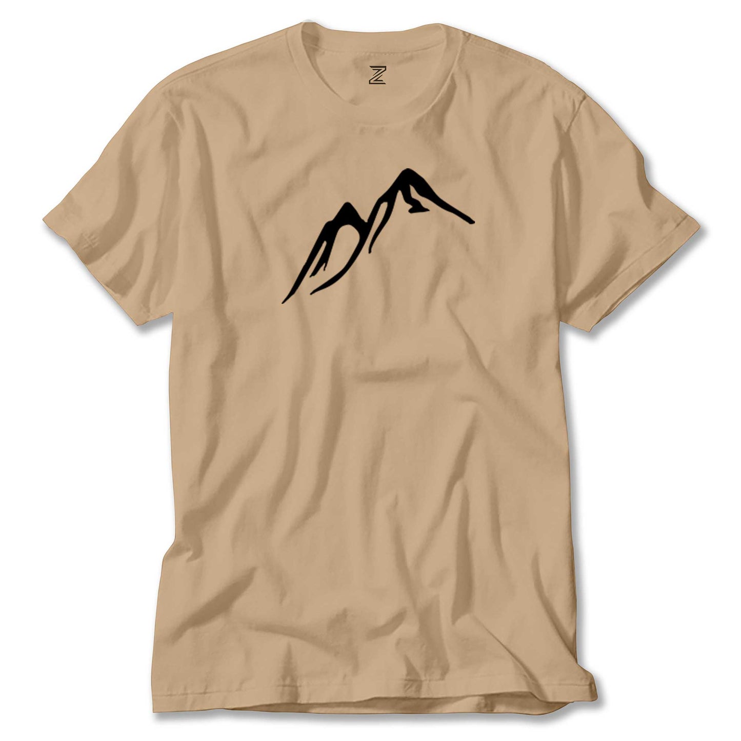 Everest Siluet Renkli Tişört