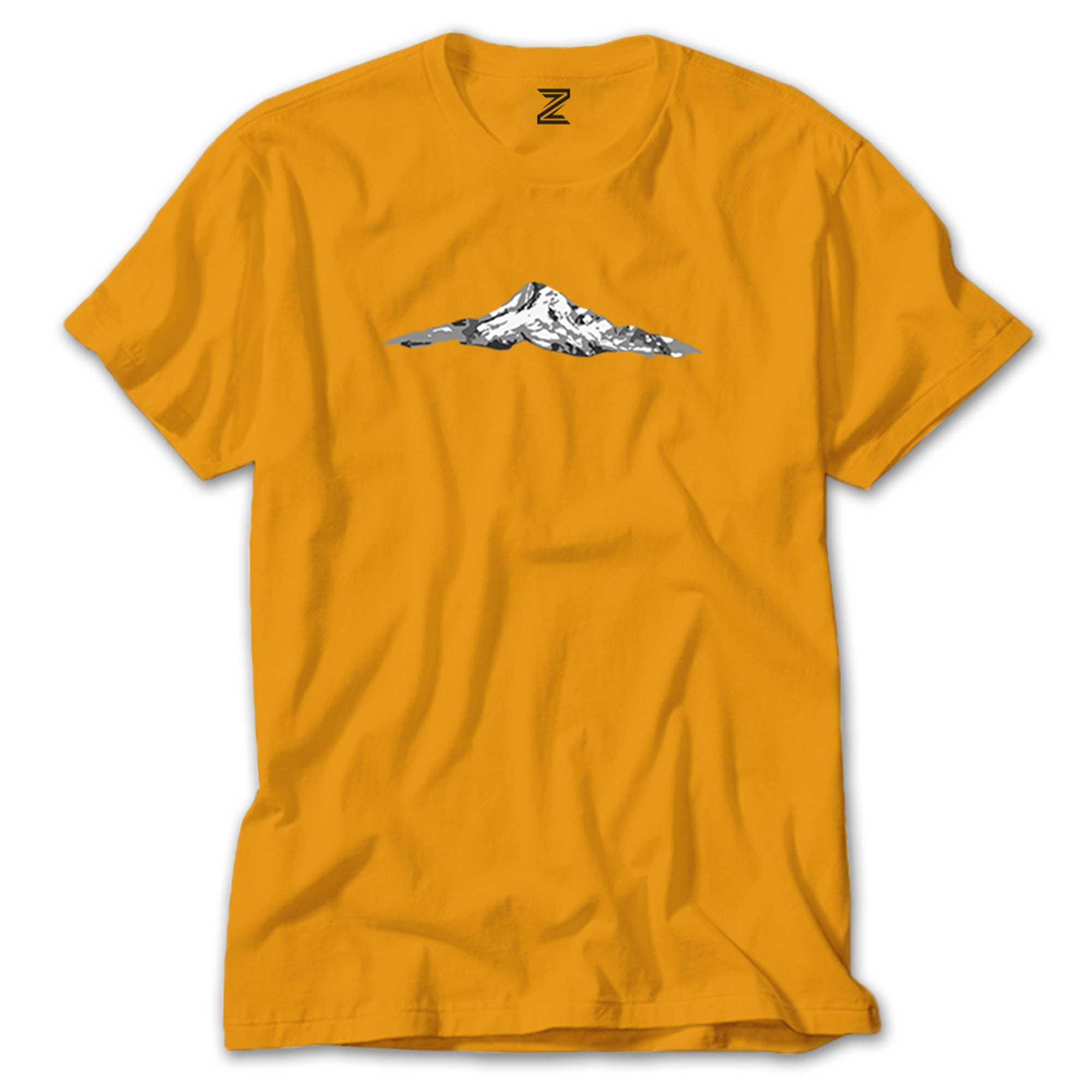 Single Mountain View Renkli Tişört