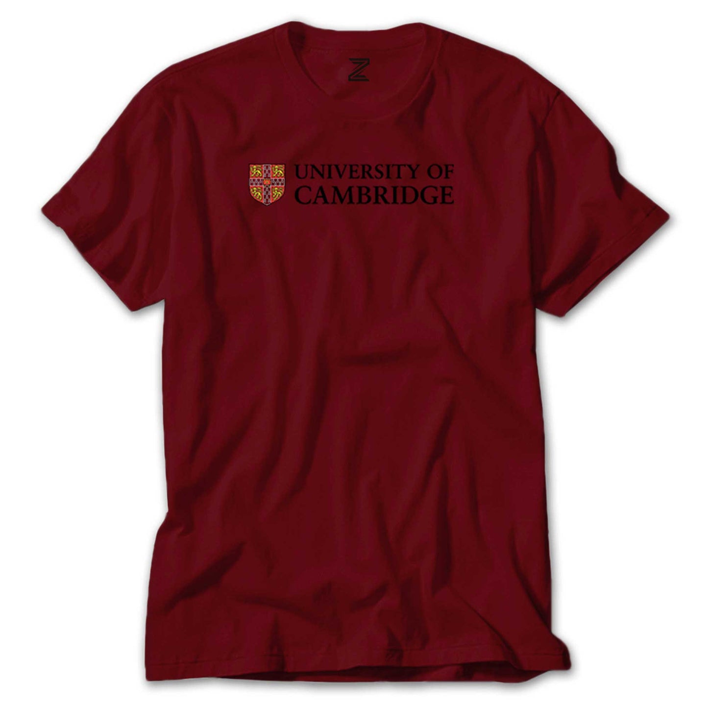 University Of Cambridge Logo Text Renkli Tişört