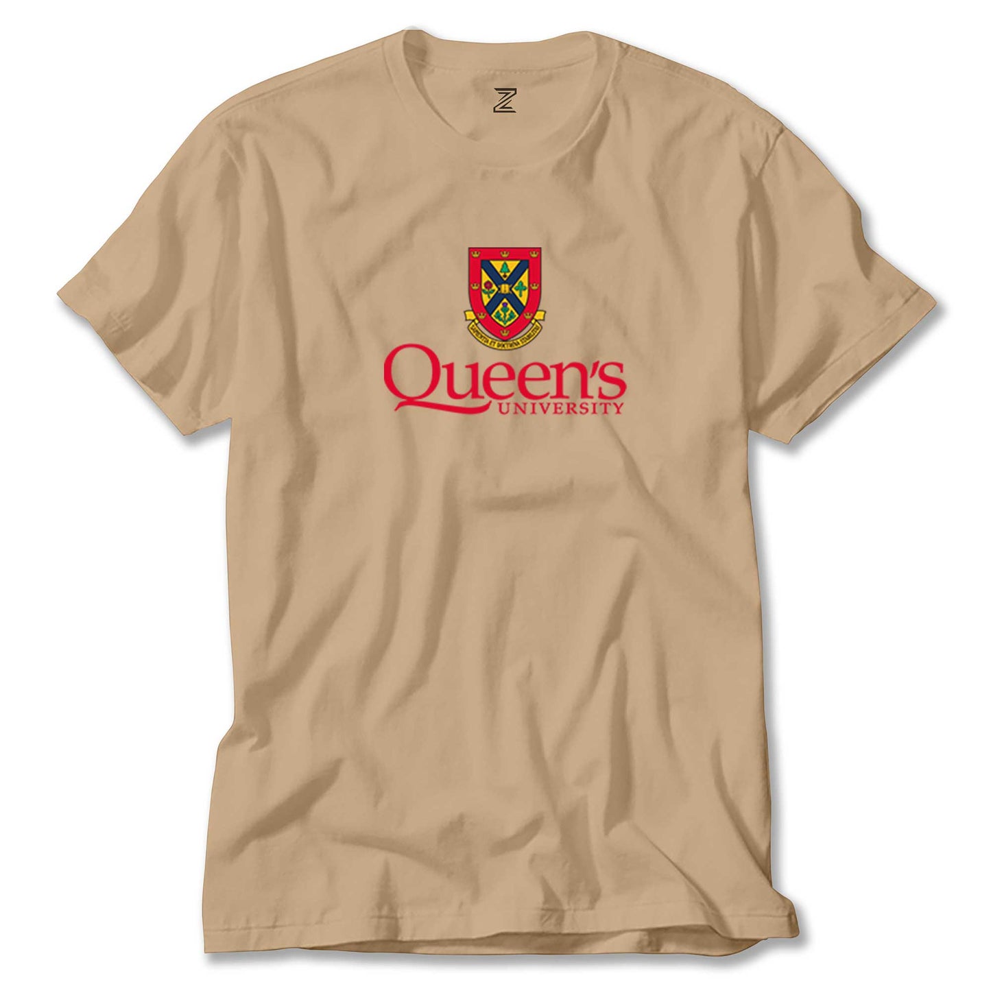 Queen's University Logo Renkli Tişört