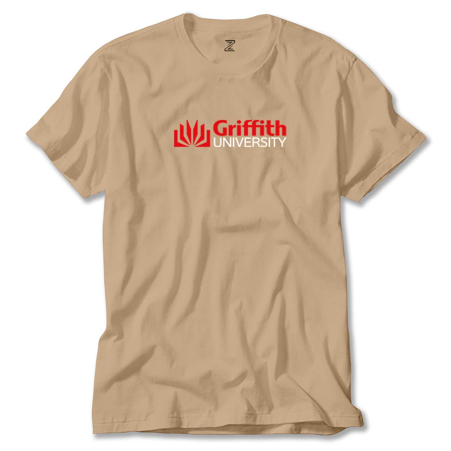 Griffith University Red Logo Renkli Tişört