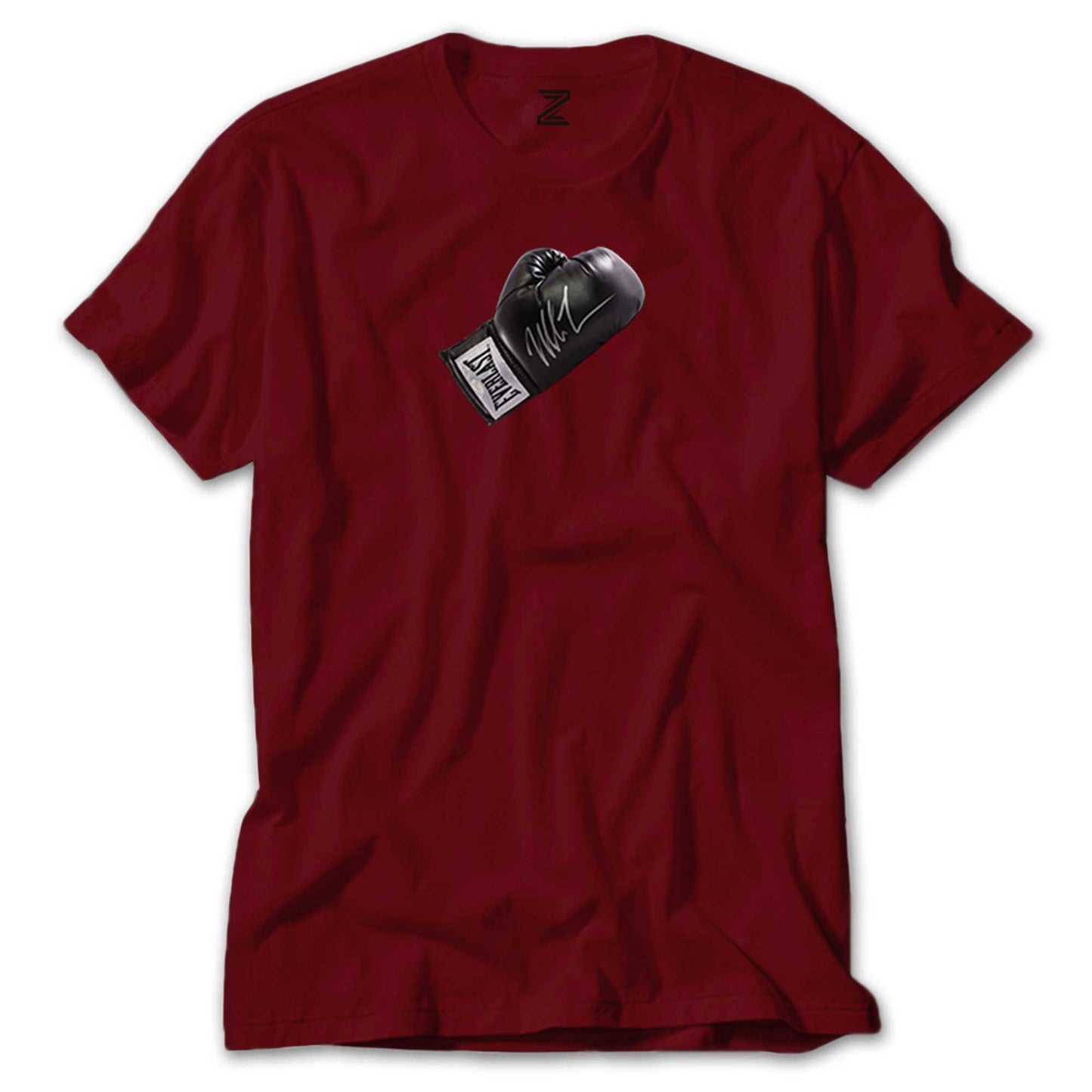 Black Boxing Gloves Renkli Tişört