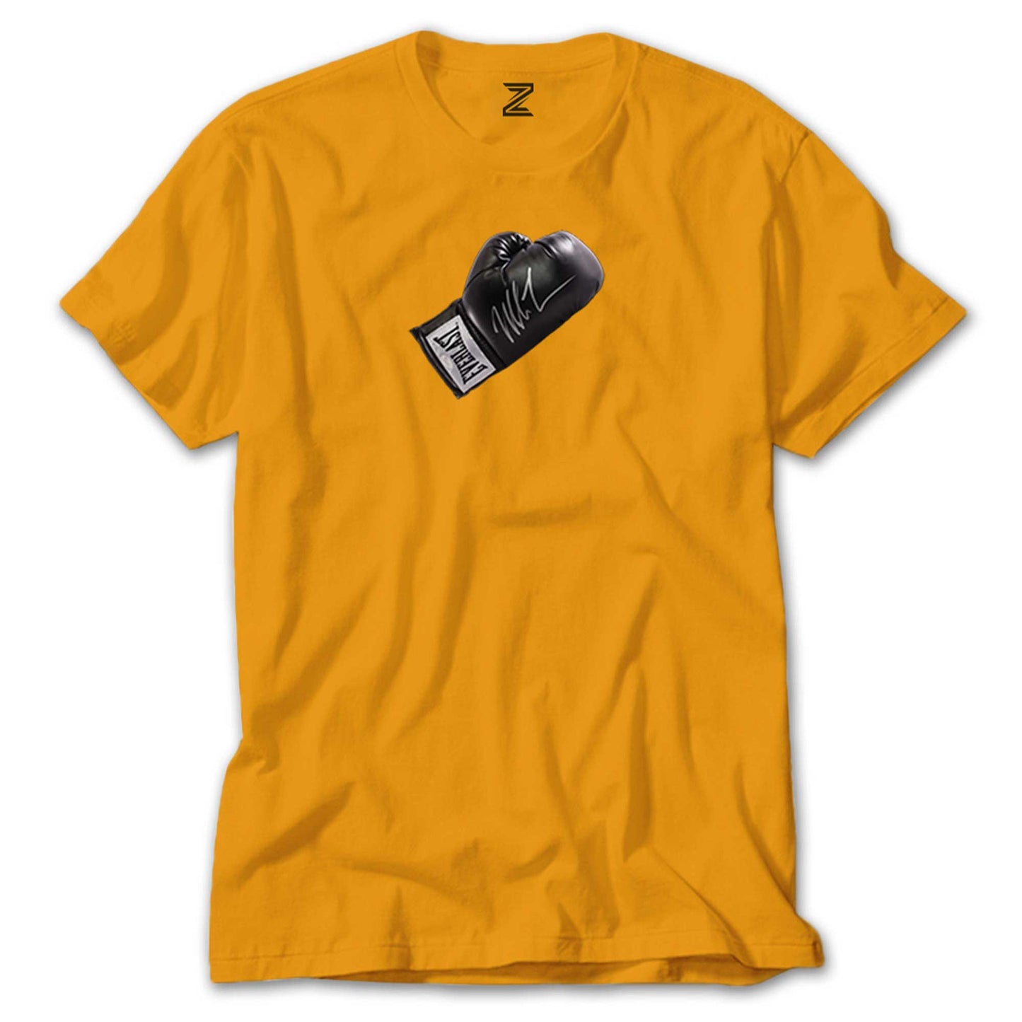 Black Boxing Gloves Renkli Tişört