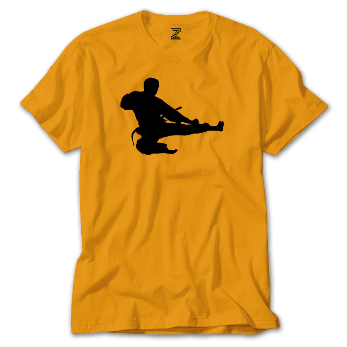 Taekwondo Karate Silhouette Renkli Tişört