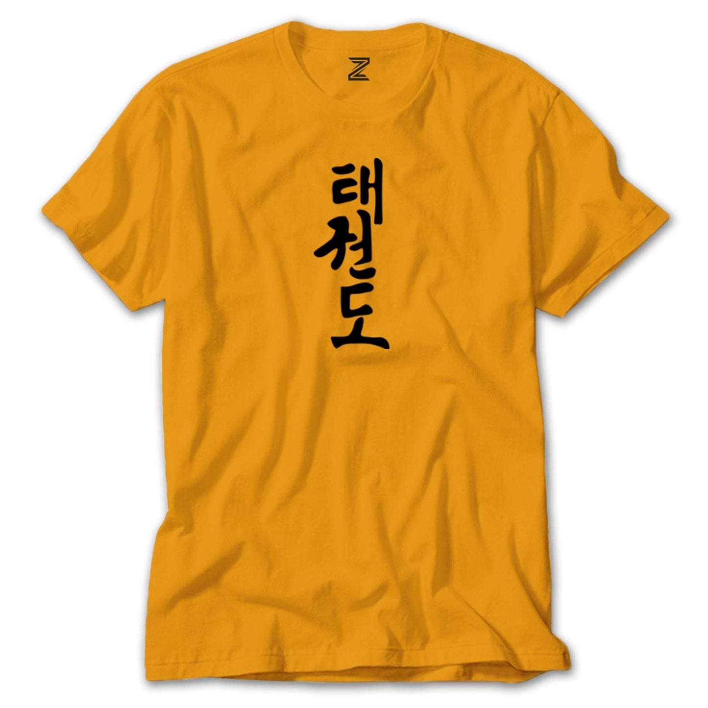 Black Kanji Text Renkli Tişört