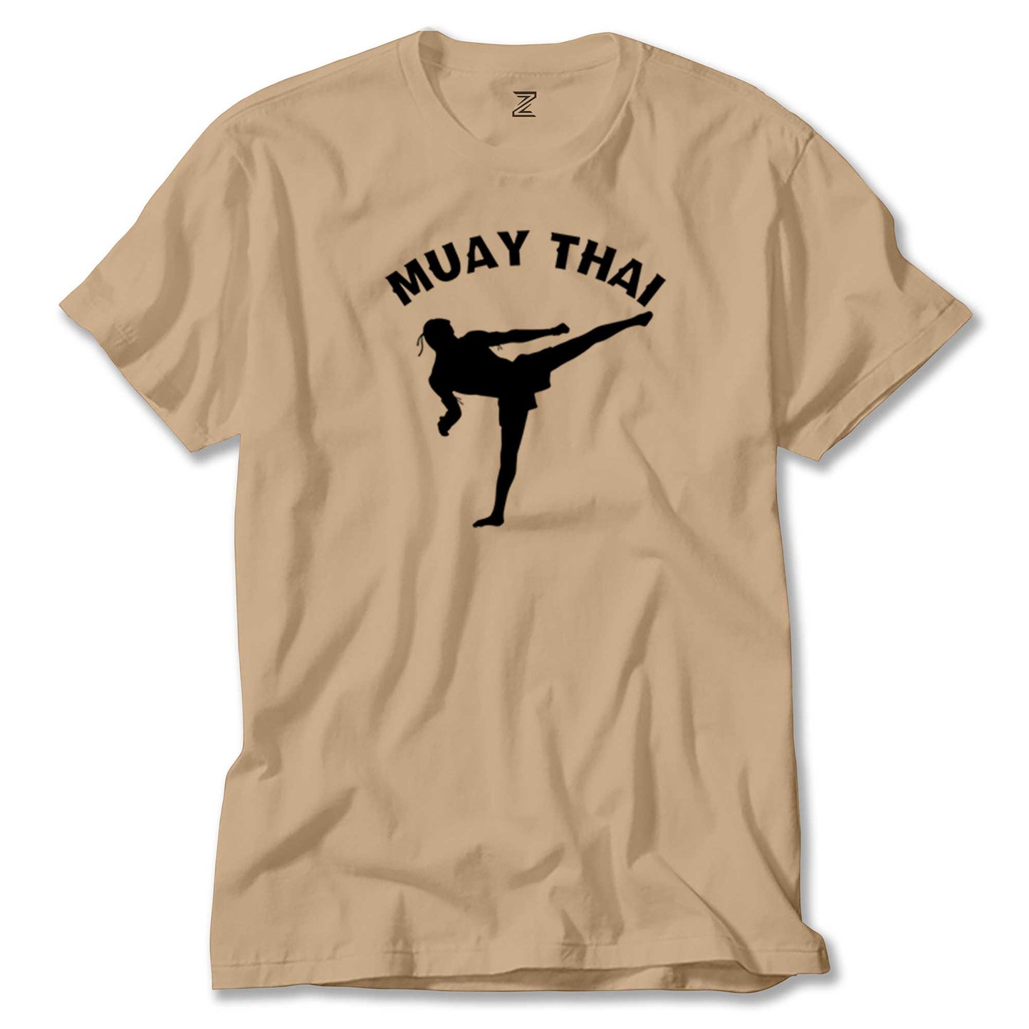 Karate Muay Thai Silhouette Renkli Tişört