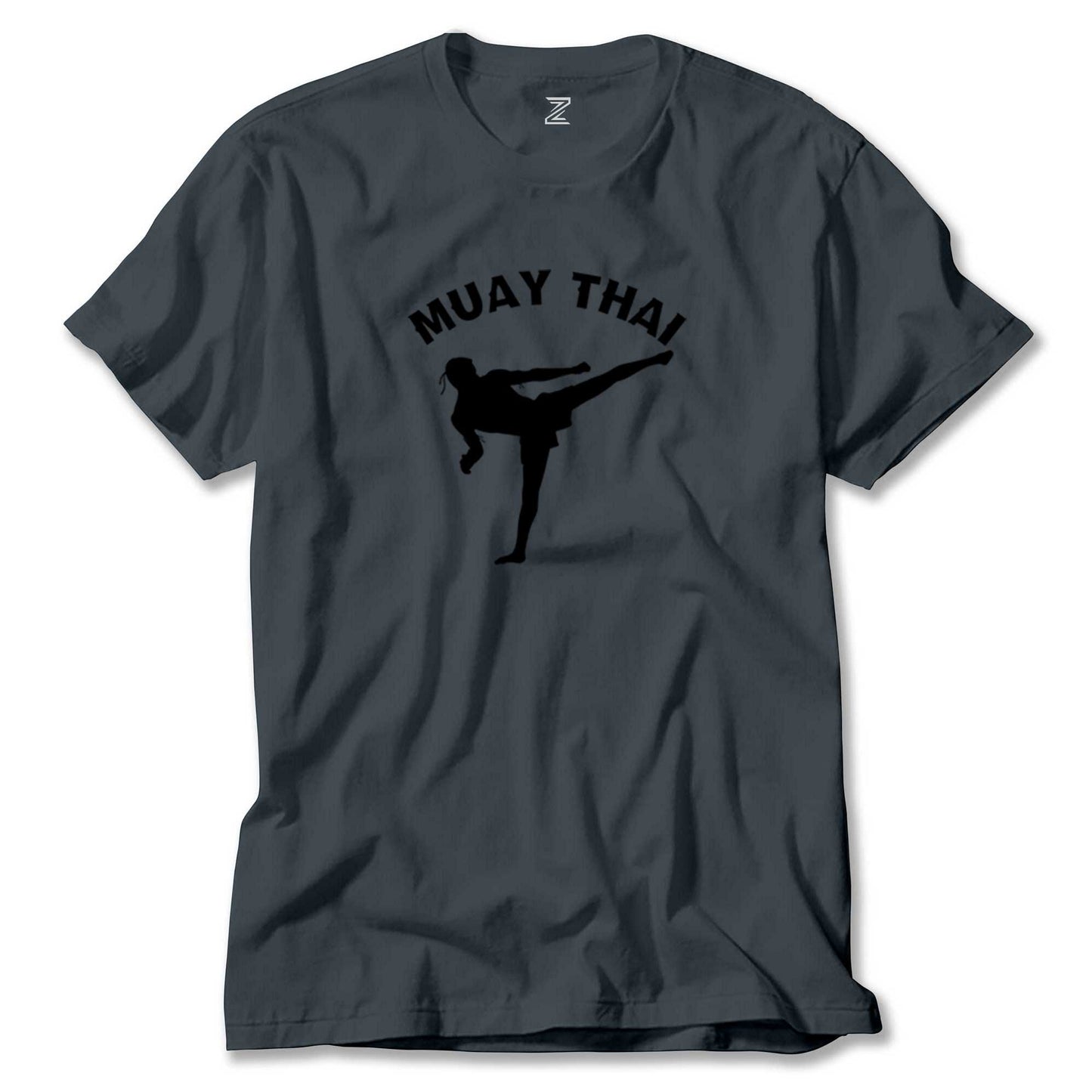 Karate Muay Thai Silhouette Renkli Tişört