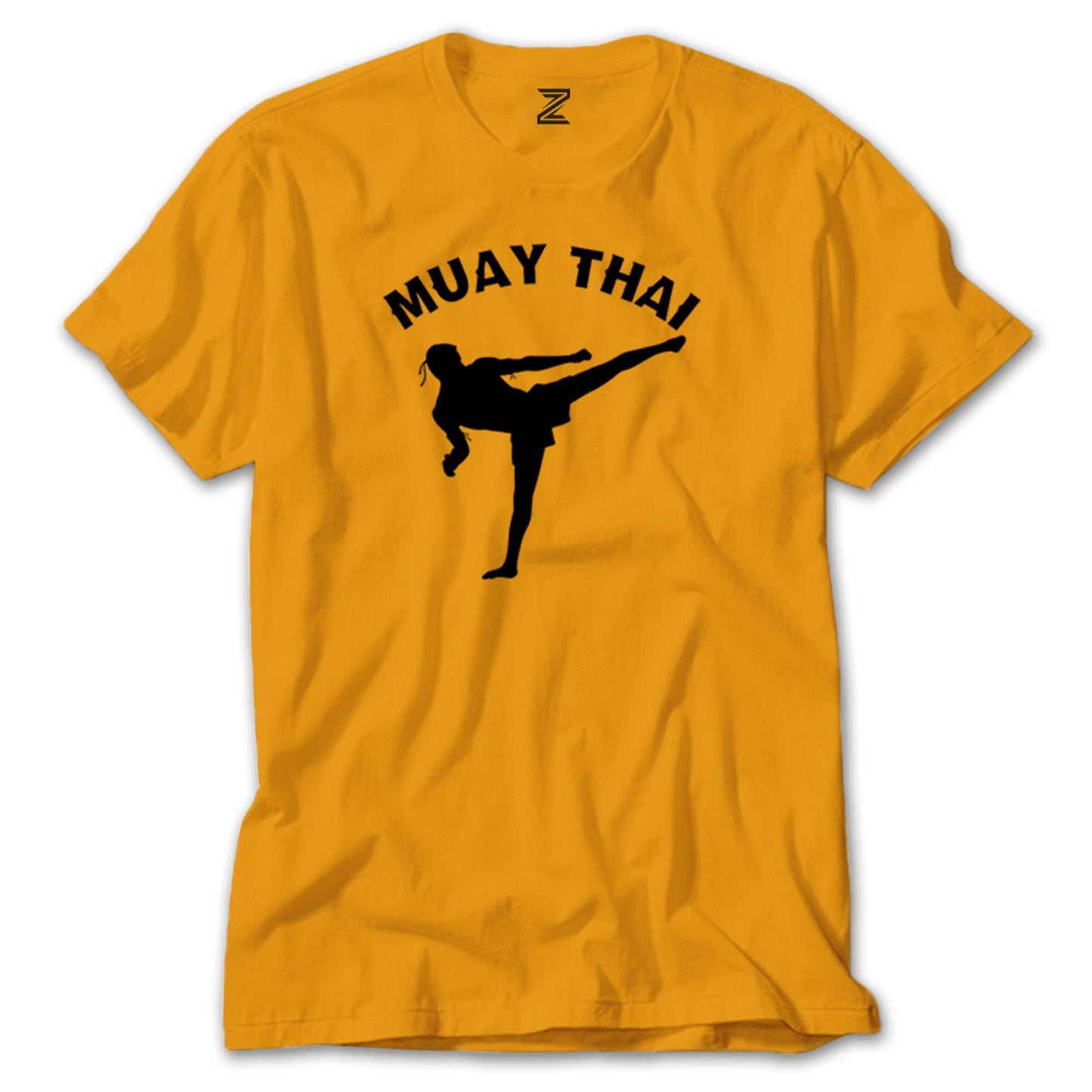 Karate Muay Thai Silhouette Renkli Tişört