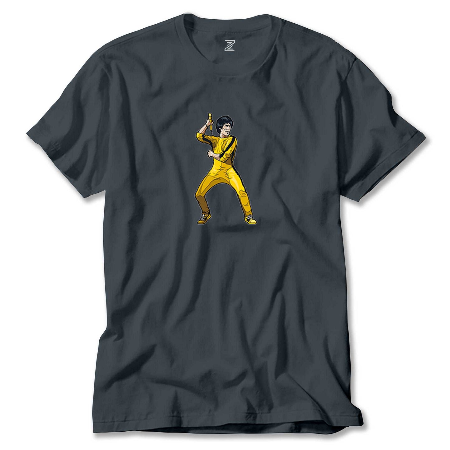 Bruce Lee Face for fight Renkli Tişört