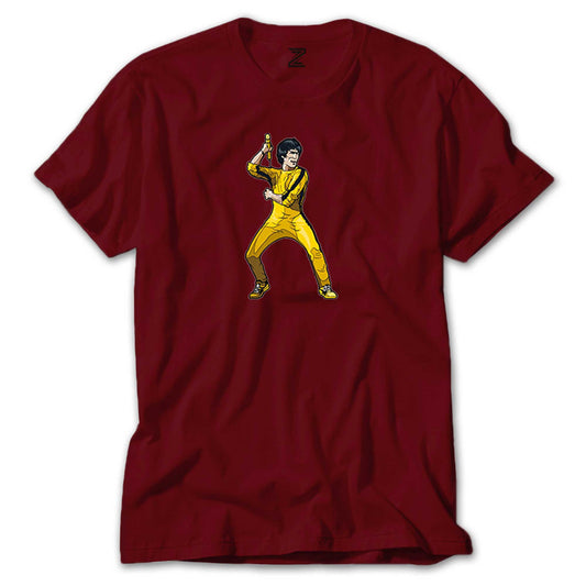 Bruce Lee Face for fight Renkli Tişört