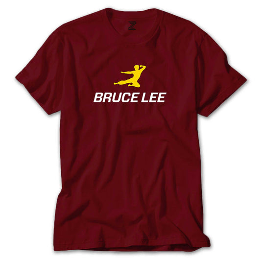 Bruce Lee Yellow Man Renkli Tişört