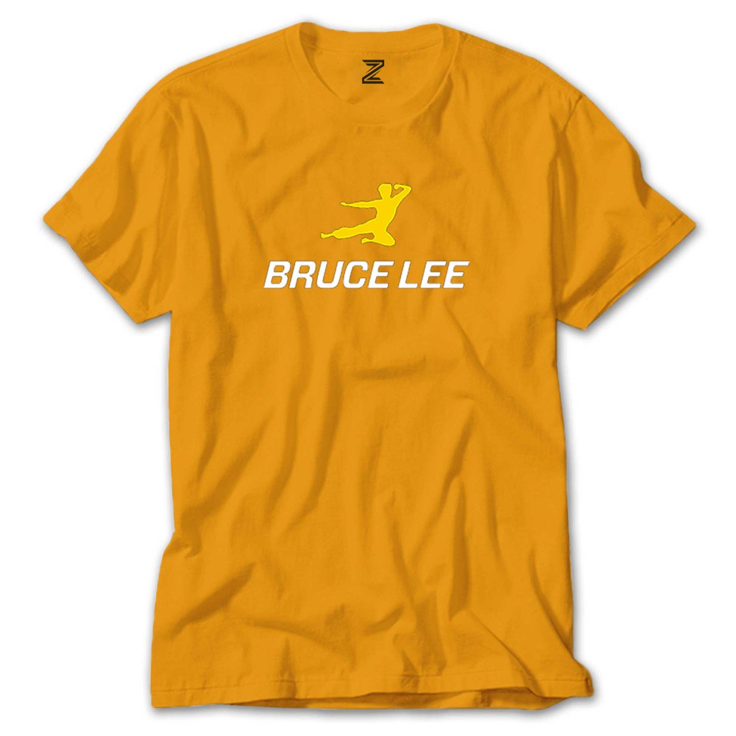 Bruce Lee Yellow Man Renkli Tişört