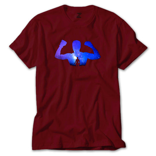 Muhammed Ali Galaksi Renkli Tişört