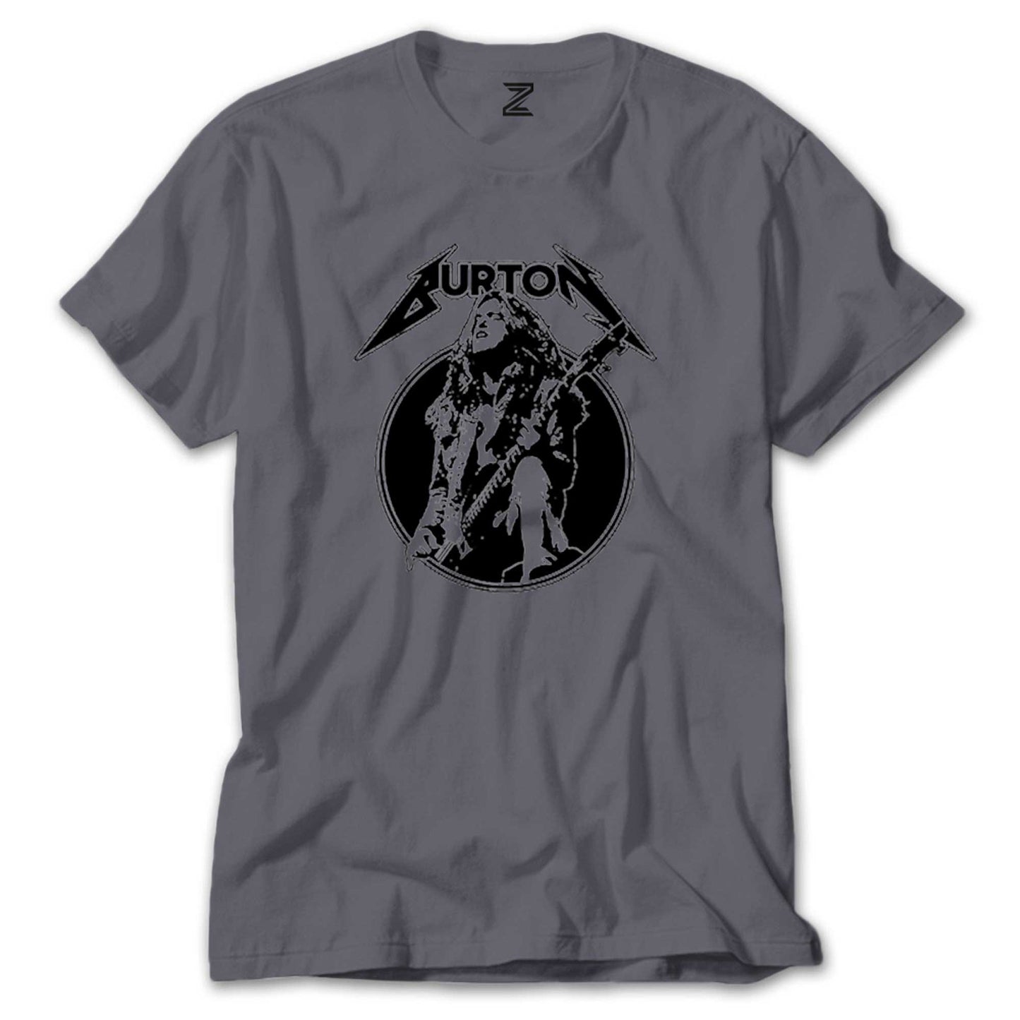 Metallica Cliff Burton Guitar Renkli Tişört