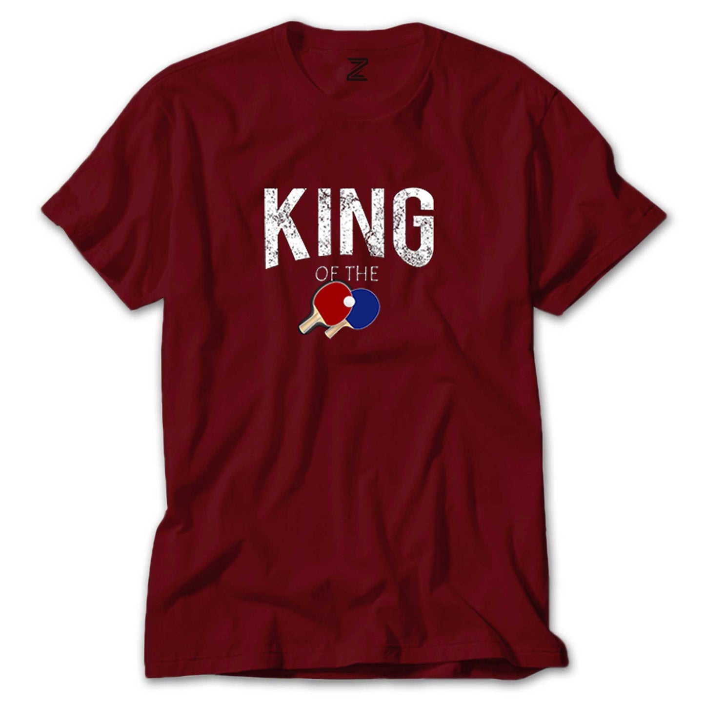 Ping Pong King Of The Renkli Tişört