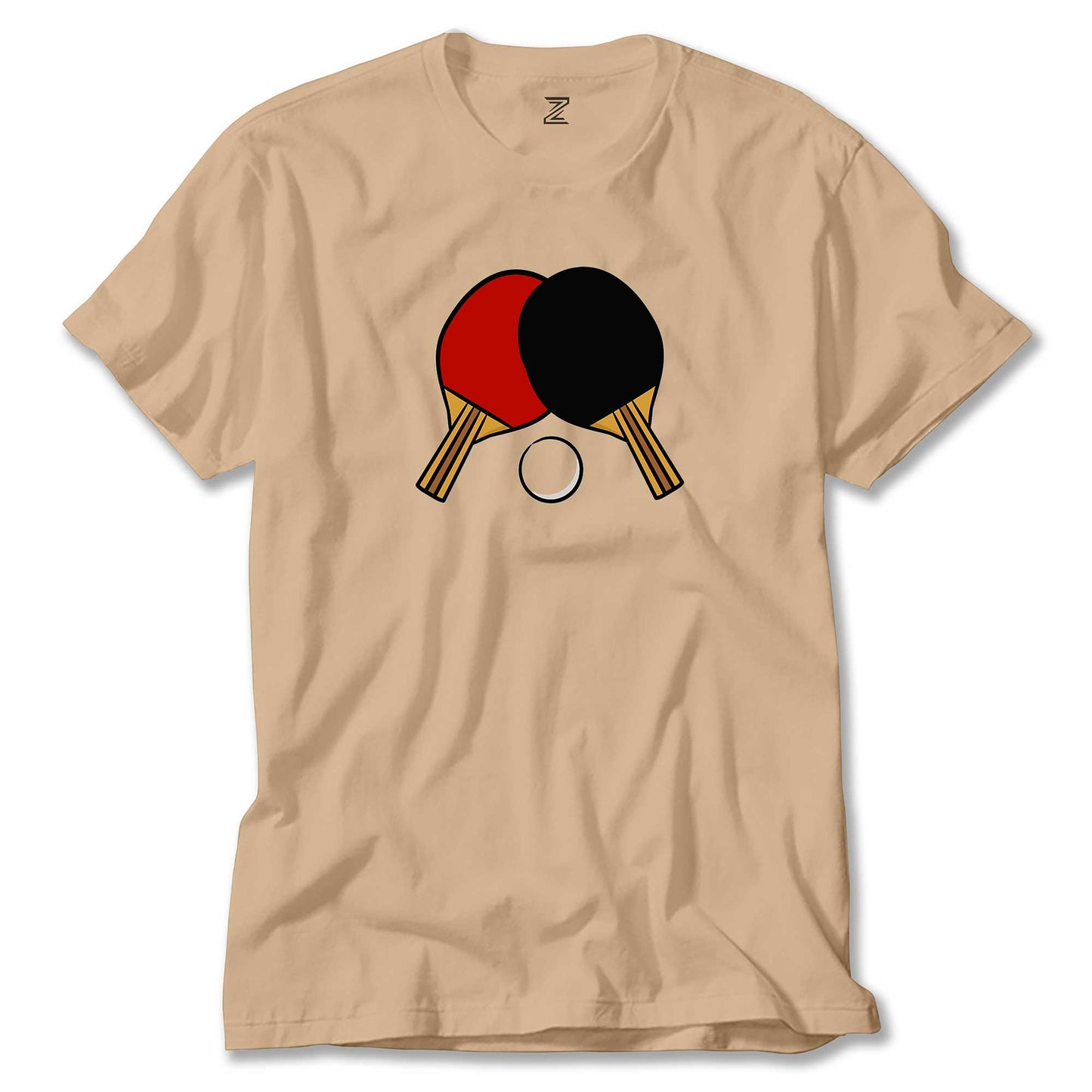 Ping Pong Rackets Colored Renkli Tişört