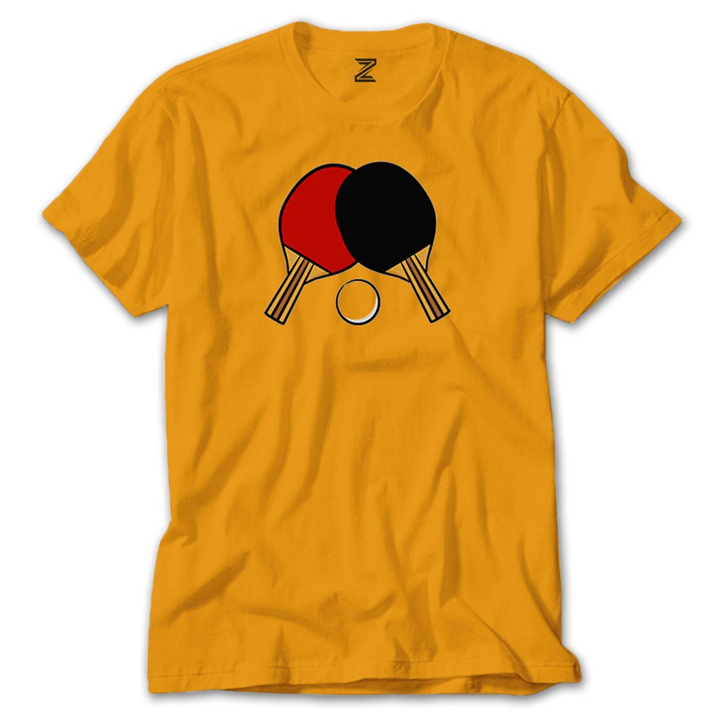 Ping Pong Rackets Colored Renkli Tişört