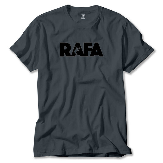 Rafael Nadal Text Renkli Tişört