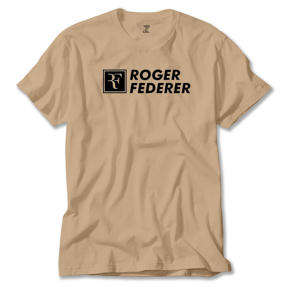 Roger Federer Text renkli tişört