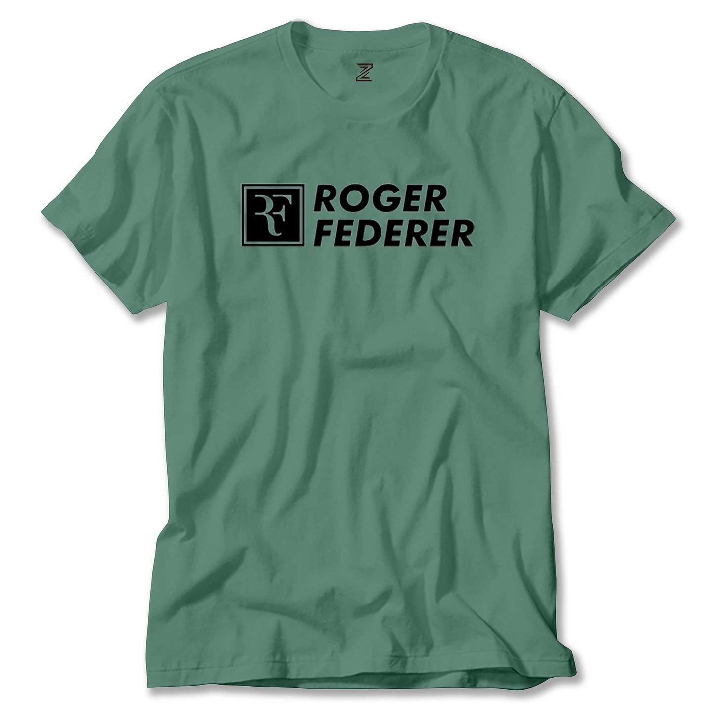 Roger Federer Text Renkli Tişört
