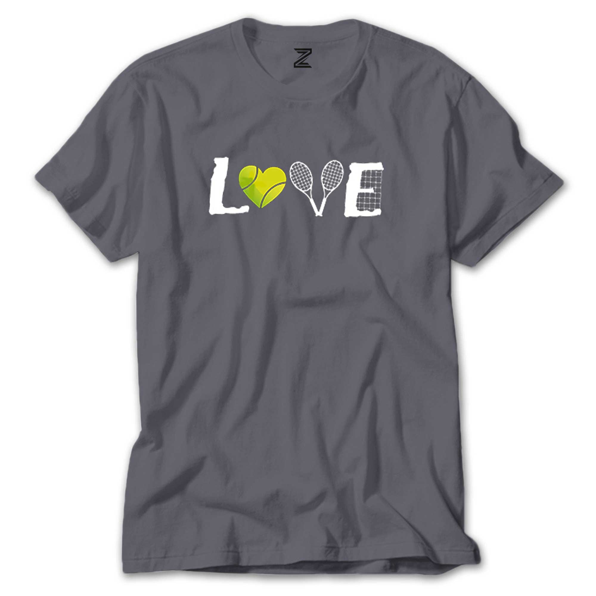 Tennis Love Renkli Tişört