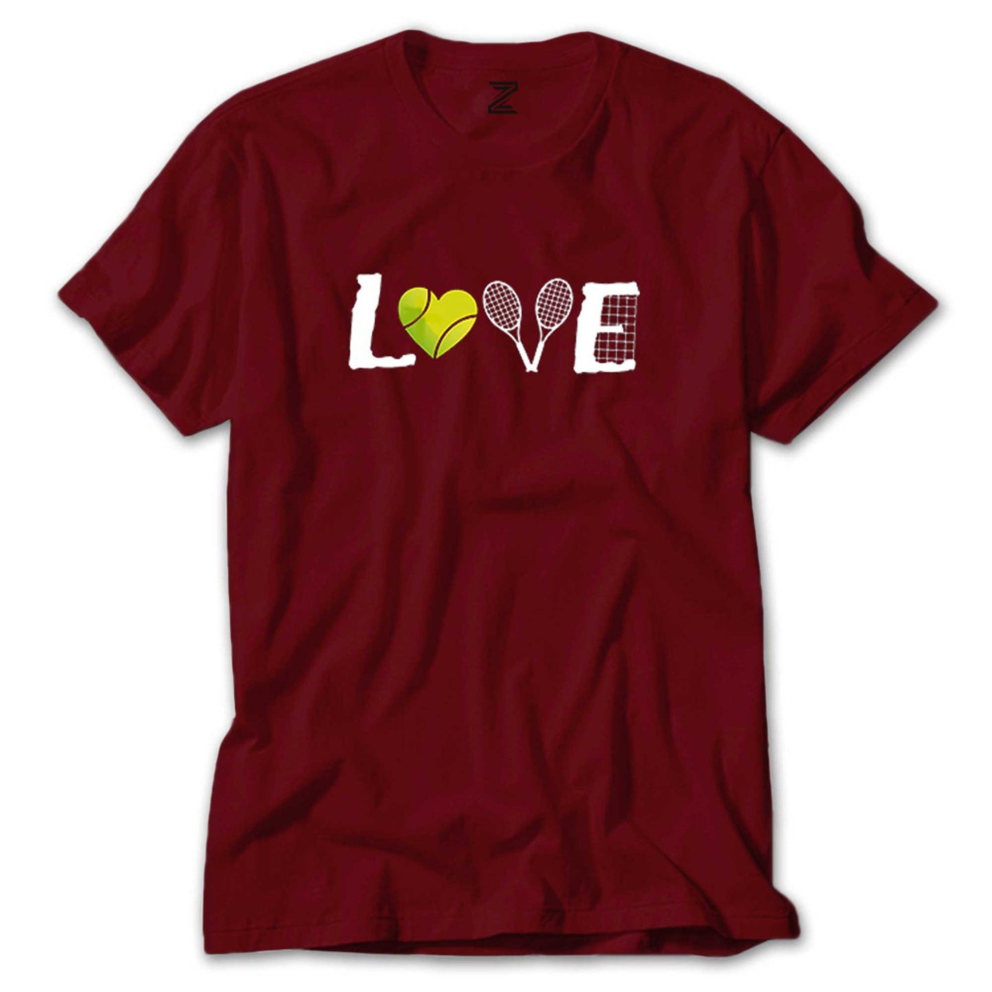 Tennis Love Renkli Tişört