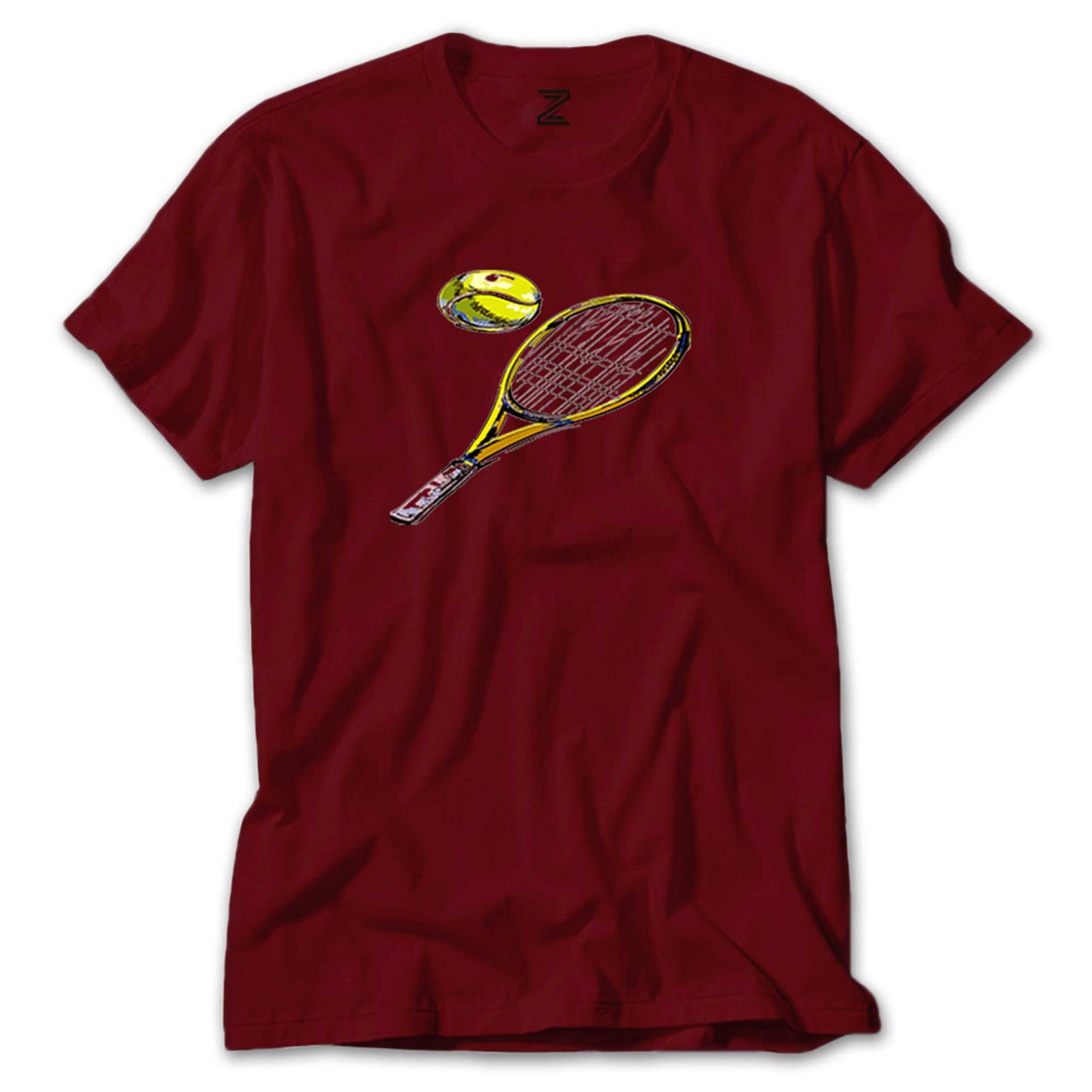 Tennis Rackets Classic Renkli Tişört