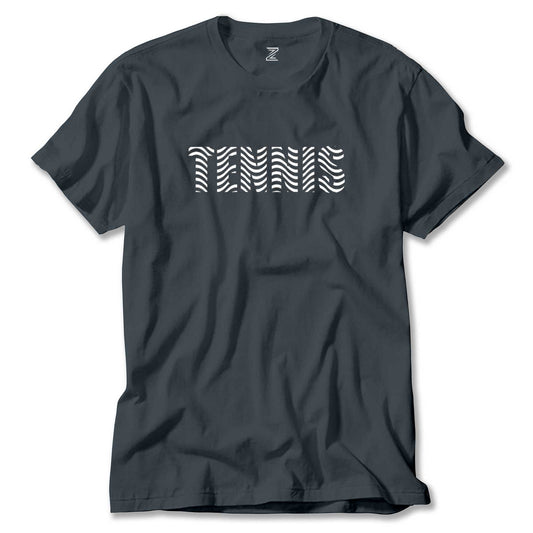 Tennis Text Renkli Tişört