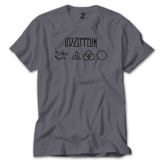 Led Zeppelin Zoso Renkli Tişört