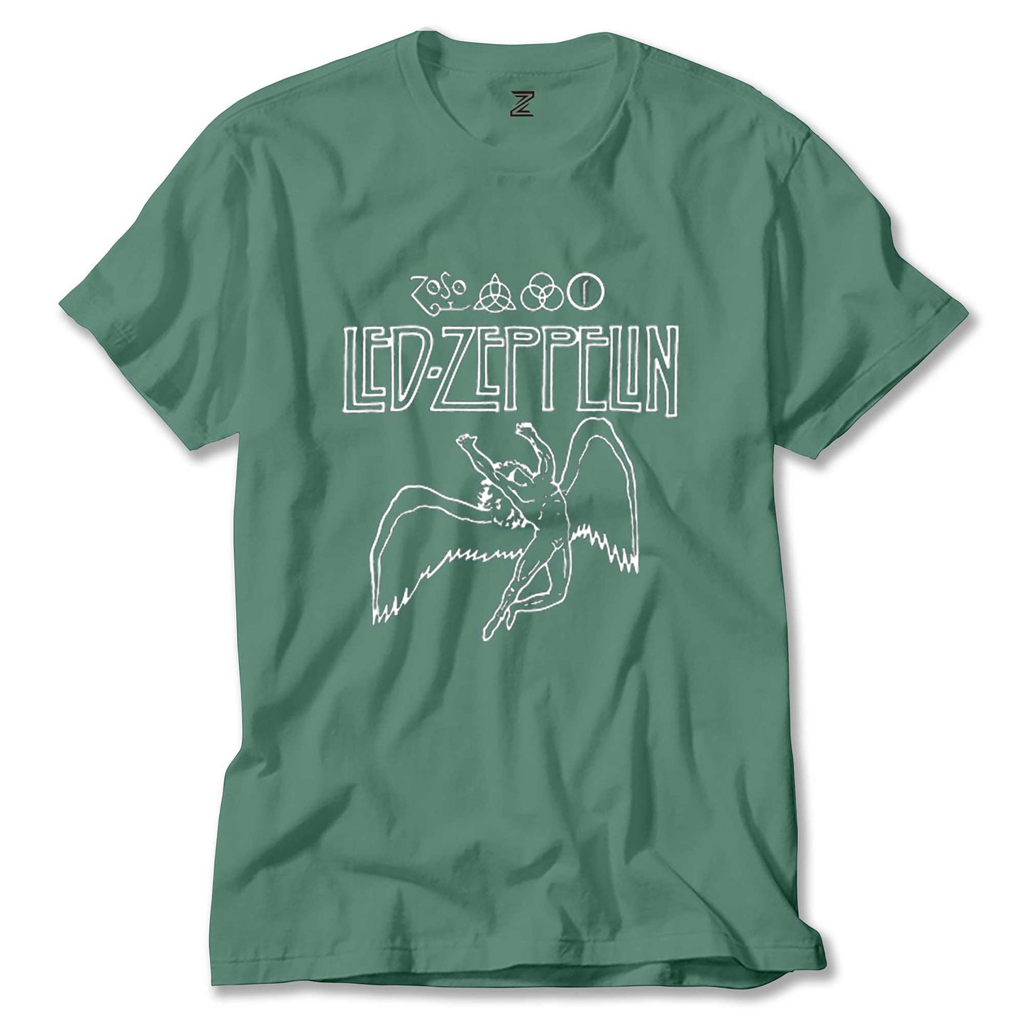 Led Zeppelin Zoso Icarus Renkli Tişört